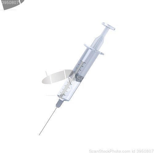 Image of Syringe on white