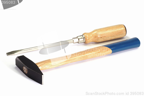 Image of Screwdriver and Hammer