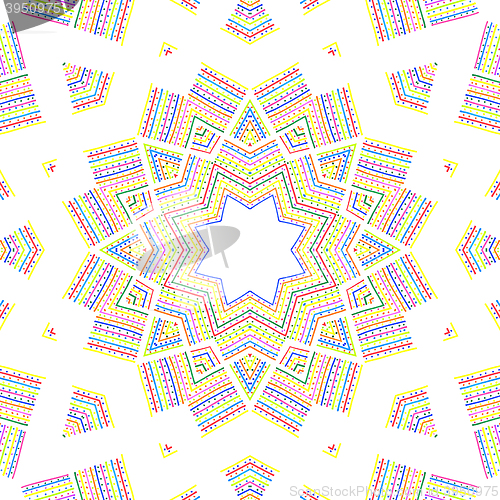 Image of Colorful abstract pattern 