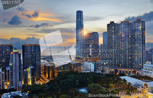 Image of Hong Kong Modern City