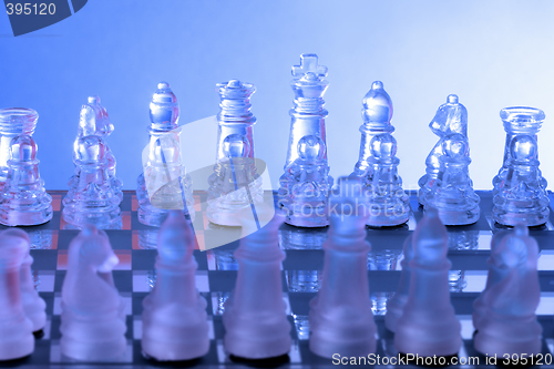 Image of Glass chessmen