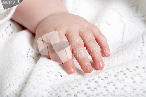 Image of babies hand