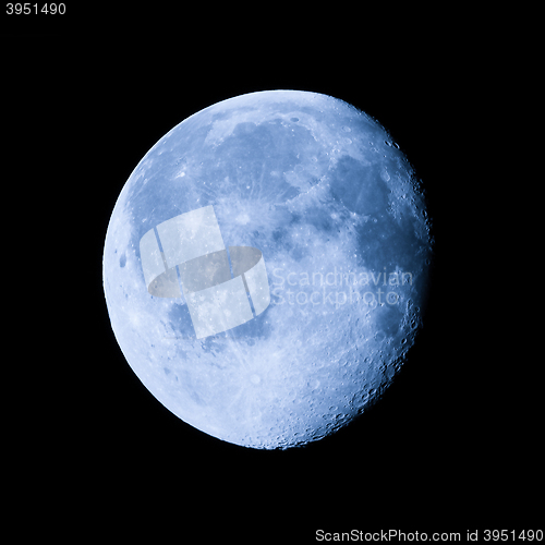 Image of Waning gibbous moon