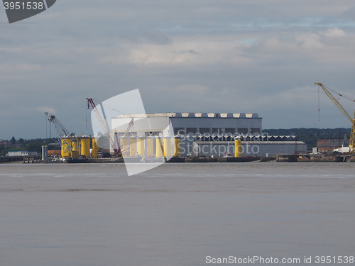 Image of View of Birkenhead in Liverpool