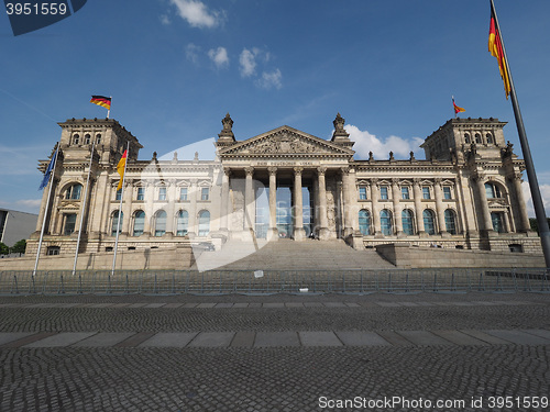 Image of Reichstag parliament in Berlin