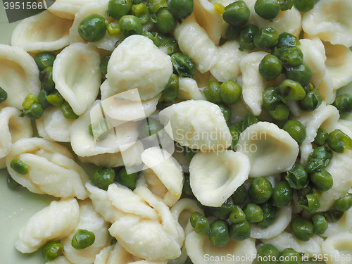 Image of Orecchiette pasta with chickpeas