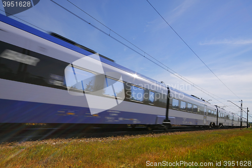Image of Fast passenger train