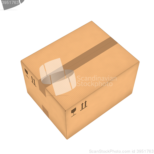 Image of Cardboard box