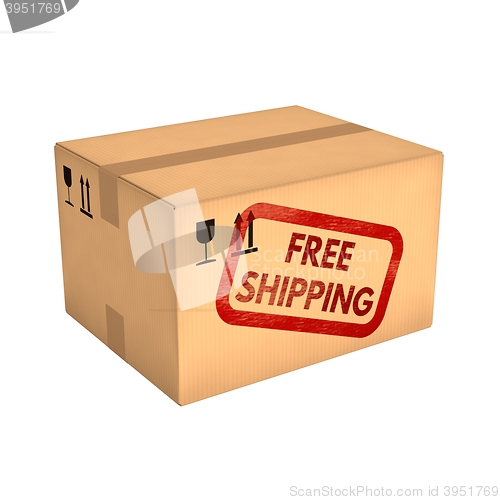 Image of Free shipping box.