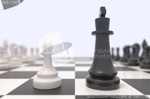 Image of Two chess pieces