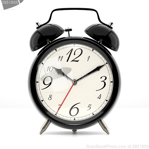 Image of Alarm clock on white background