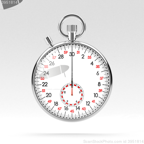 Image of Mechanical stopwatch illustration