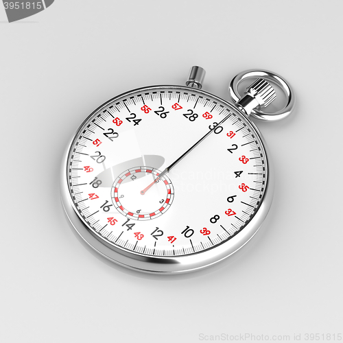 Image of Mechanical stopwatch illustration