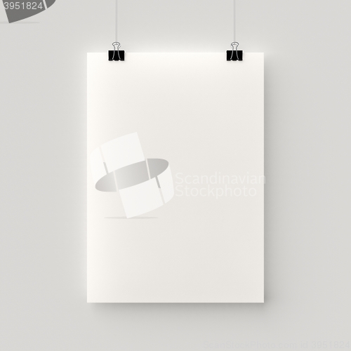 Image of Hanging poster.