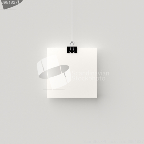 Image of Hanging poster.