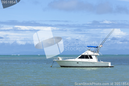 Image of Motor boat at the Ocean