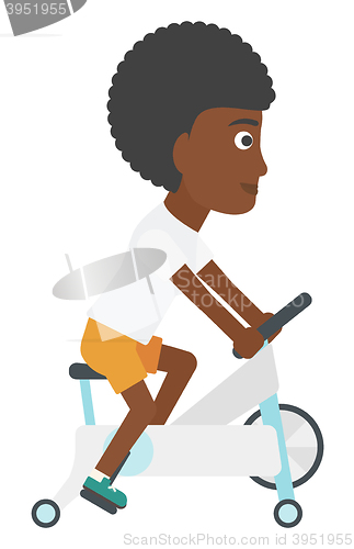 Image of Woman making exercises.