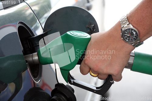 Image of Pumping gas