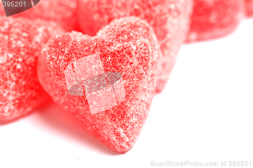 Image of  Sugar candy Valentine's hearts