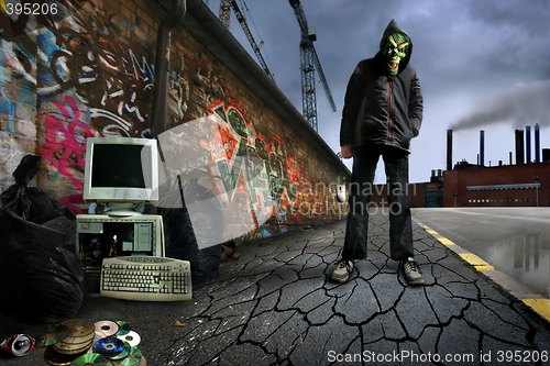 Image of Computer hacker