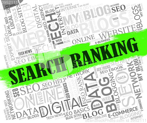 Image of Search Ranking Shows Traffic Information And Top