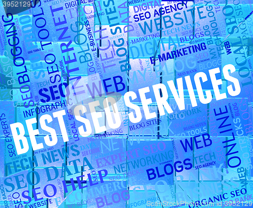 Image of Best Seo Services Indicates Web Site And Better