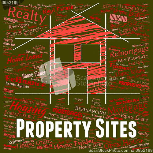 Image of Property Sites Shows Real Estate And Habitation