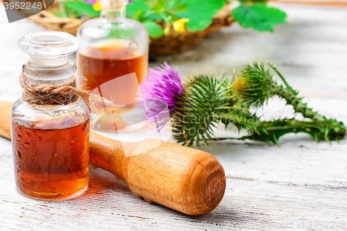 Image of Flower and burdock extract