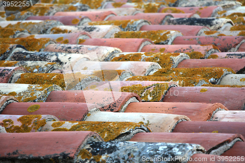 Image of Old roof tiles