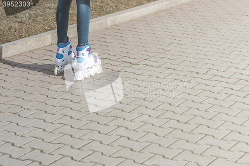 Image of roller skate shoes