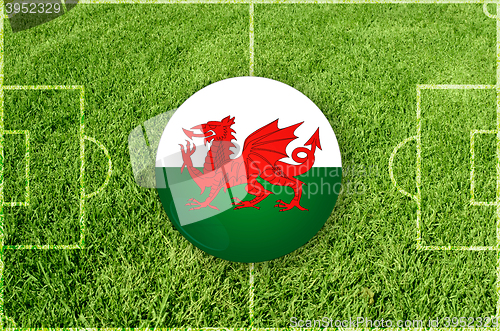 Image of Wales football symbol