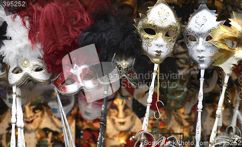 Image of mask in market