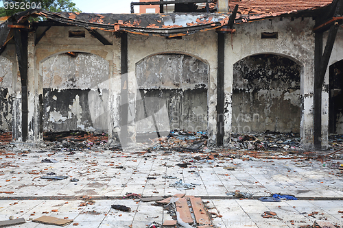 Image of Burned Building