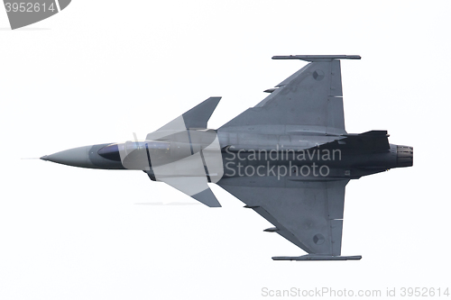 Image of LEEUWARDEN, THE NETHERLANDS-JUNE 10: Modern tactical fighter jet