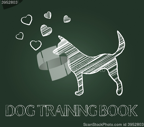 Image of Dog Training Book Shows Teaching Skills And Education