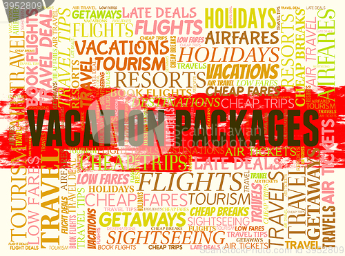 Image of Vacation Packages Means Tour Operator And Arranged