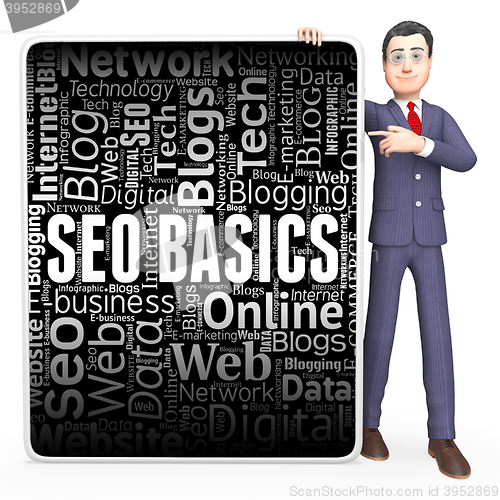 Image of Seo Basics Represents Search Engine And Essentials