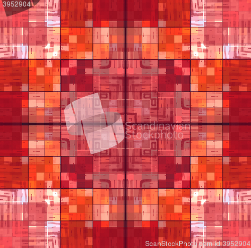 Image of Abstract square pattern