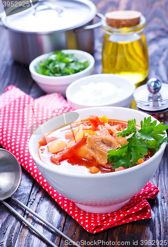 Image of tomato soup