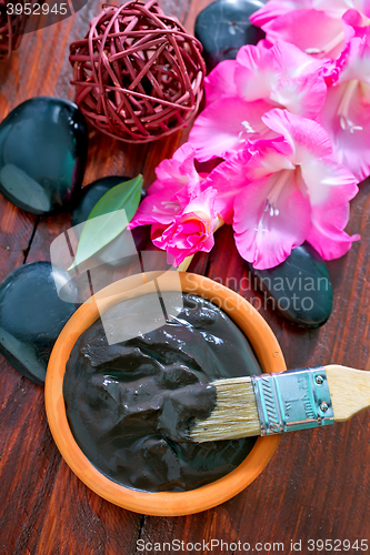 Image of clay for spa