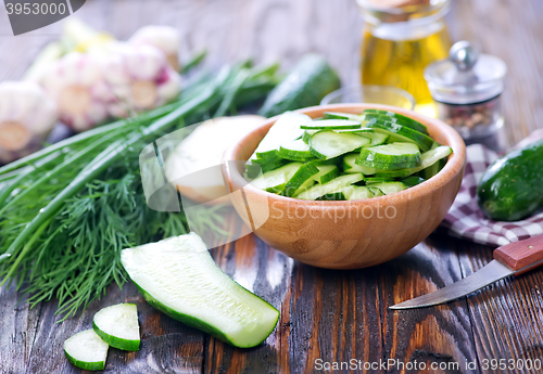 Image of cucumber salad