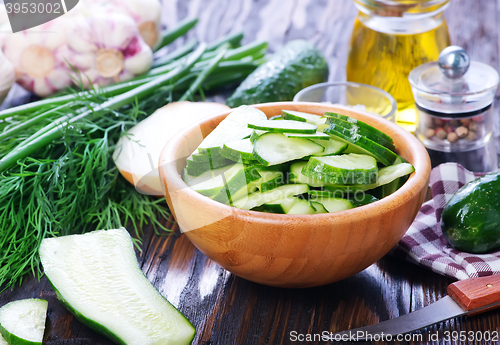 Image of cucumber salad