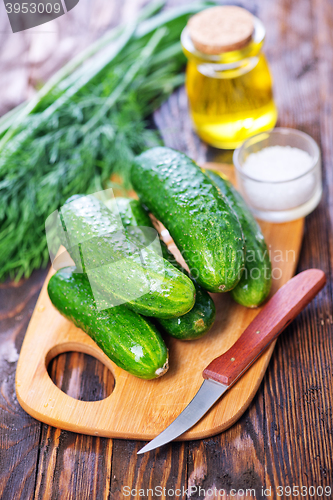 Image of fresh cucumber