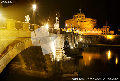 Image of Bridge to castle Sant Angelo