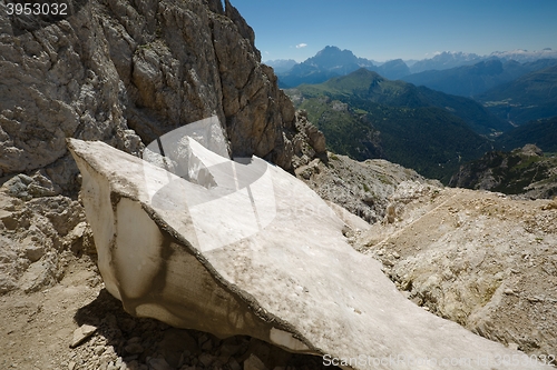 Image of Dolomites mountain landscape