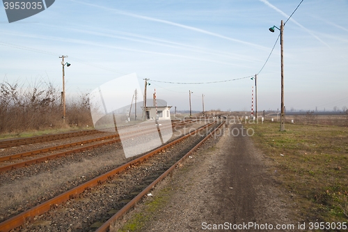 Image of Railroad in rural area