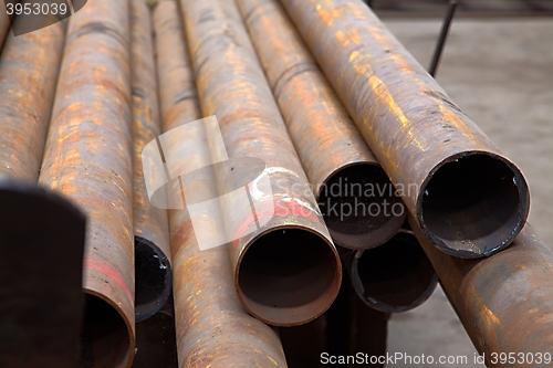 Image of Old Rusty Pipes