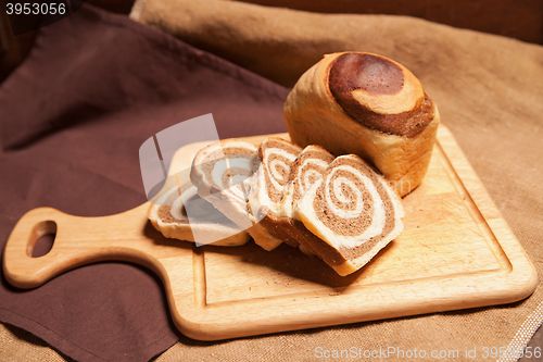 Image of Traditional Homemade Marble Cake 