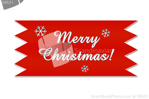 Image of Christmas ribbon