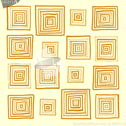 Image of Abstract beige background with squares 